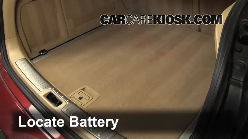 2010 BMW X6 xDrive35i 3.0L 6 Cyl. Turbo Battery Replace